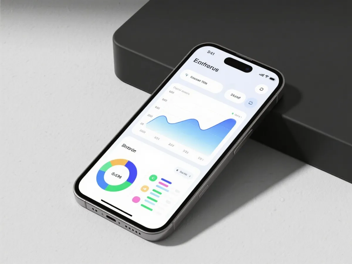 移动端应用界面示意