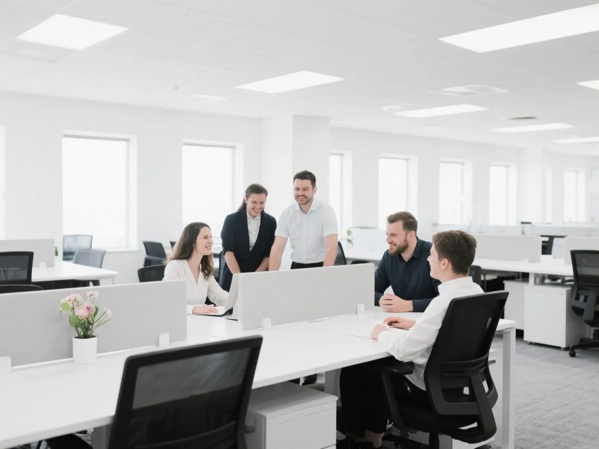 团队与工作环境示意图